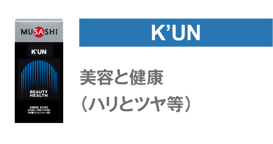 kun 若々しさを保ちたい、元気な毎日を送りたい方に